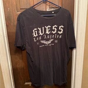 Vintage 1990s Short Sleeve XL Black Guess Shirt